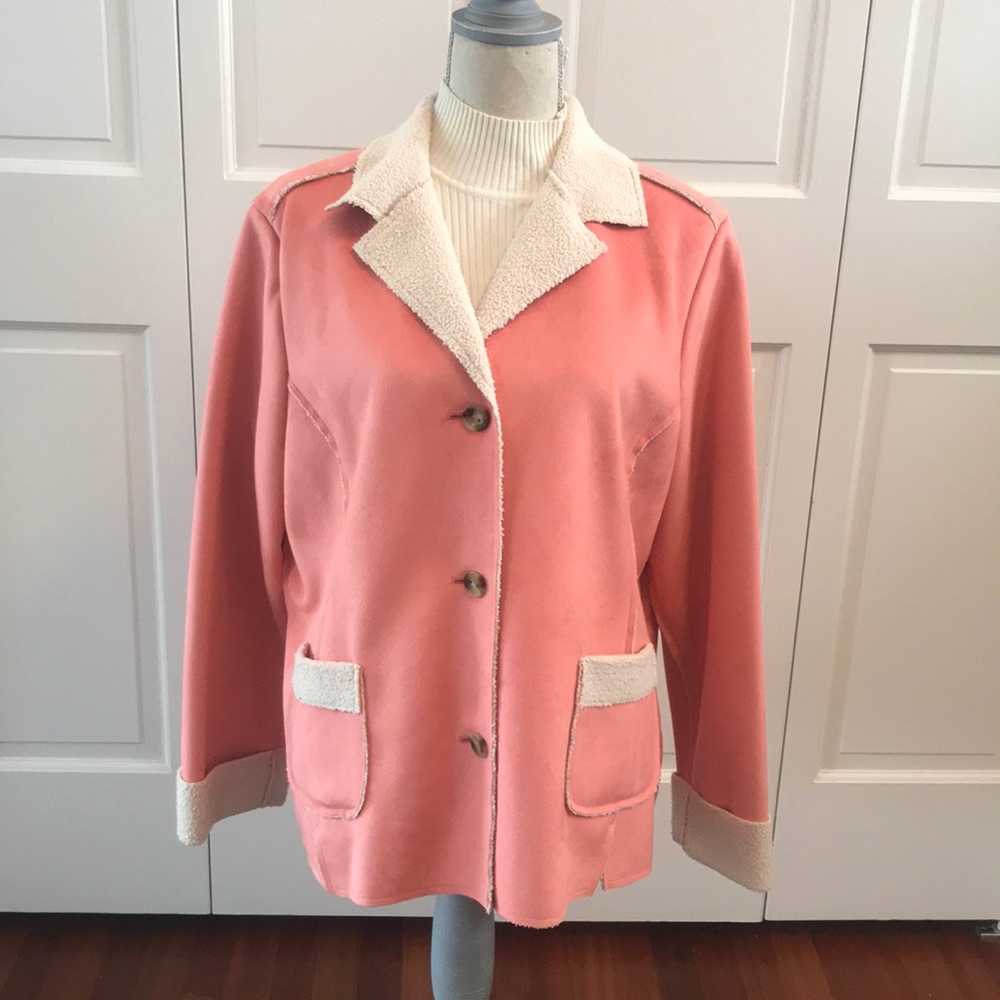 J.Jill Suede like Jacket